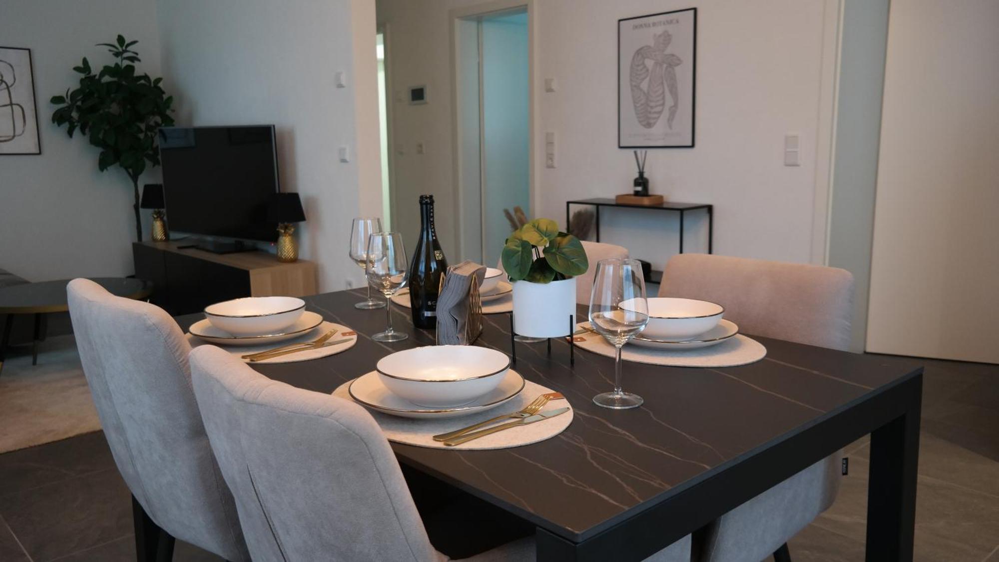 Exclusives, Urbanes 3-Zimmer Appartement Neurenberg Buitenkant foto